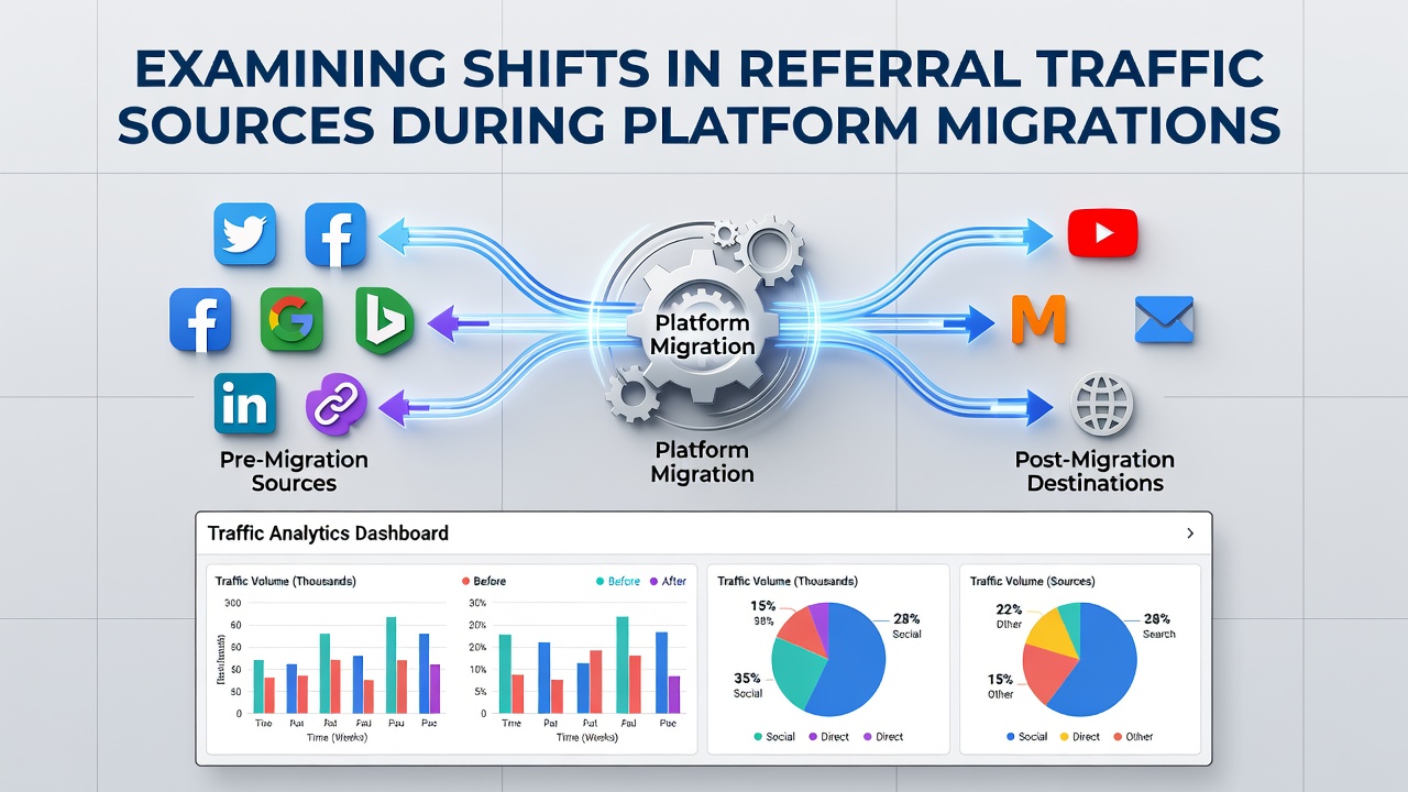 Examining Shifts in Referral Traffic Sources During Platform Migrations